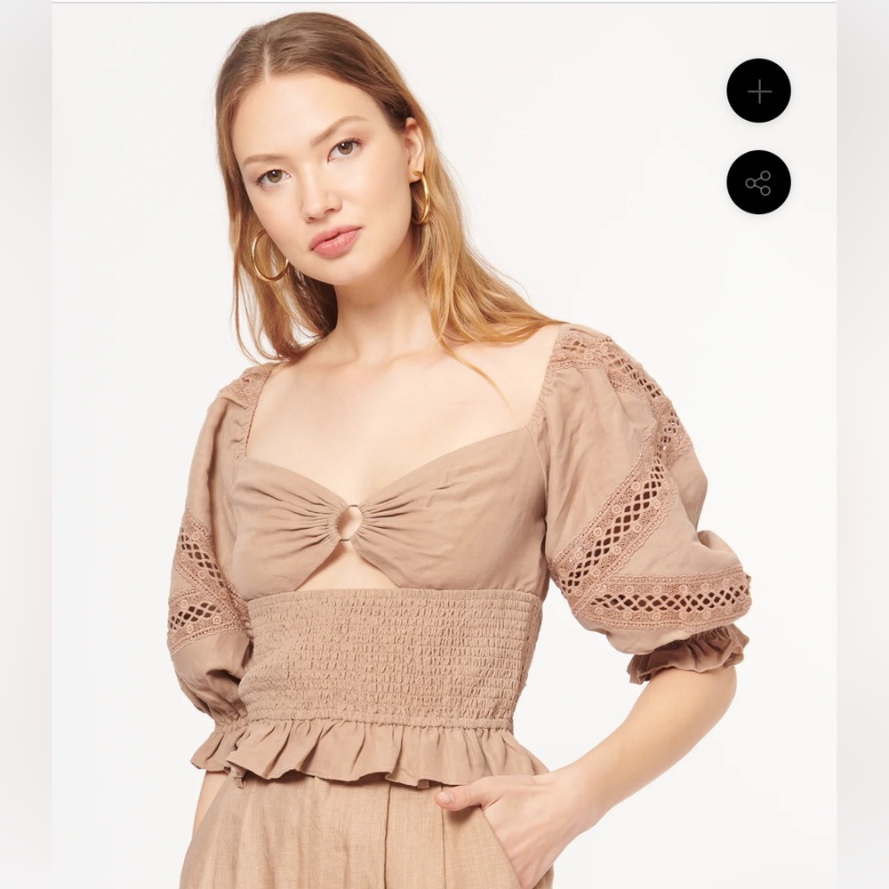 NWT CAMI NYC Nardene Top in Beachwood